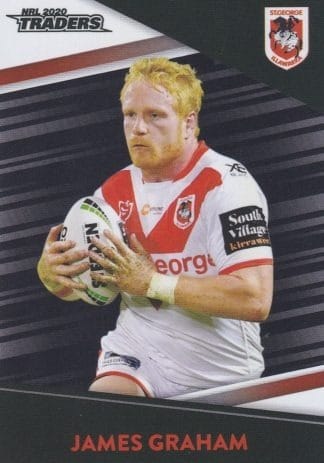 2020 NRL Traders Platinum Parallels - PS123 James Graham St George Dragons