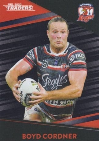 2020 NRL Traders Platinum Parallels - PS132 Boyd Cordner Sydney Roosters