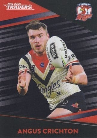 2020 NRL Traders Platinum Parallels - PS133 Angus Crichton Sydney Roosters