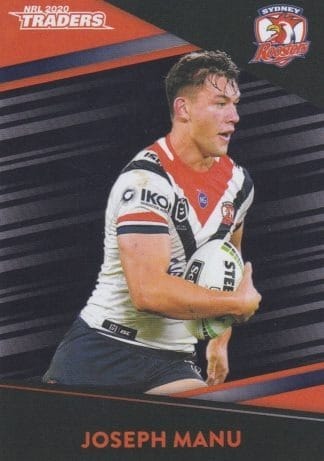 2020 NRL Traders Platinum Parallels - PS135 Joseph Manu Sydney Roosters