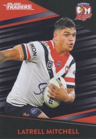 2020 NRL Traders Platinum Parallels - PS136 Latrell Mitchell Sydney Roosters