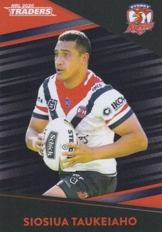 2020 NRL Traders Platinum Parallels - PS138 Siosiua Taukeiaho Sydney Roosters