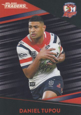 2020 NRL Traders Platinum Parallels - PS140 Daniel Tupou Sydney Roosters