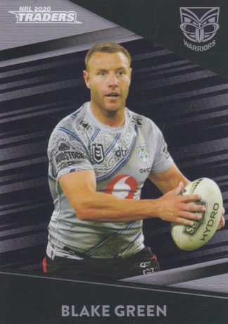 2020 NRL Traders Platinum Parallels - PS144 Blake Green Warriors