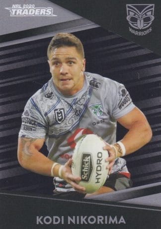 2020 NRL Traders Platinum Parallels - PS147 Kodi Nikorima Warriors