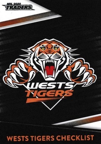 2020 NRL Traders Platinum Parallels - PS151 Checklist West Tigers
