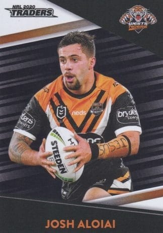 2020 NRL Traders Platinum Parallels - PS152 Josh Aloiai West Tigers