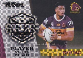 2020 NRL Traders Club Hero Parallel - CHP01 Payne Haas Brisbane Broncos