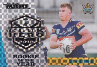 2020 NRL Traders Club Hero Parallel - CHP10 Jai Whitbread Gold Coast Titans
