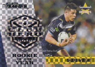 2020 NRL Traders Club Hero Parallel - CHP18 Shane Wright North Qld Cowboys