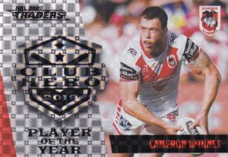 2020 NRL Traders Club Hero Parallel - CHP25 Cameron McInnes St George Dragons