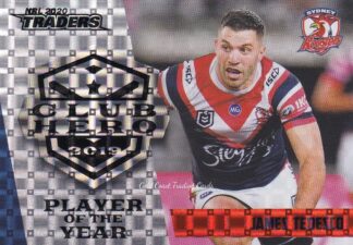 2020 NRL Traders Club Hero Parallel - CHP27 James Tedesco Sydney Roosters
