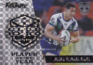 2020 NRL Traders Club Hero Parallel - CHP29 Roger Tuivasa-Sheck Warriors
