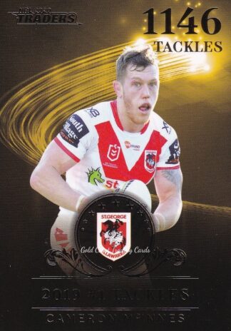 2020 NRL Traders League Leader Gold - LLG4 Cameron McInnes St George Dragons