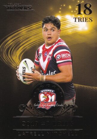 2020 NRL Traders League Leader Gold - LLG8 Latrell Mitchell Sydney Roosters
