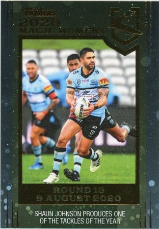 2020 NRL Traders Magic Moment - GPP04 Shaun Johnson Cronulla Sharks