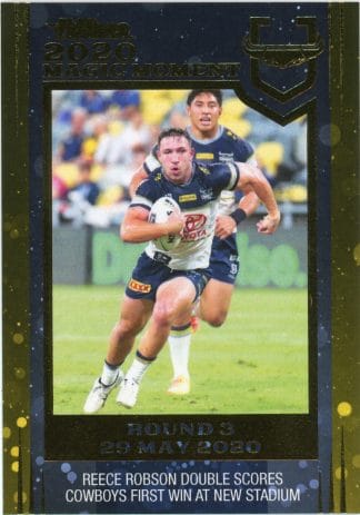 2020 NRL Traders Magic Moment - GPP09 Reece Robson North QLD Cowboys