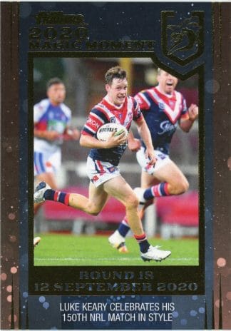2020 NRL Traders Magic Moment - GPP14 Luke Keary Sydney Roosters