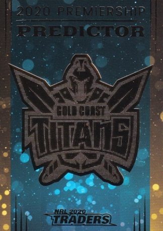 2020 NRL Traders Premiership Predictor - PP05 Gold Coast Titans