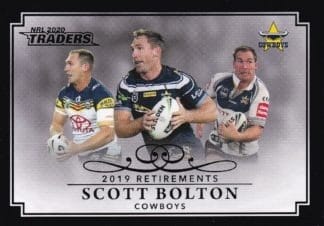 2020 NRL Traders Retirement Parallel - RP06 Scott Bolton North QLD Cowboys