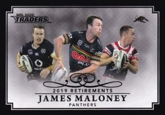 2020 NRL Traders Retirement Parallel - RP10 James Maloney Penrith Panthers