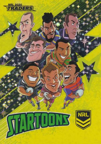 2020 NRL Traders Startoon Yellow - STY05 Group A Header Card