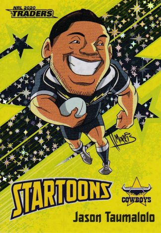 2020 NRL Traders Startoon Yellow - STY10 Jason Taumalolo North QLD Cowboys