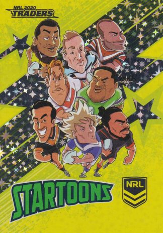 2020 NRL Traders Startoon Yellow - STY14 Group B Header Card