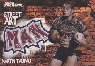 2020 NRL Traders Street Art Bronze - SABR06 Martin Taupau Manly Sea Eagles