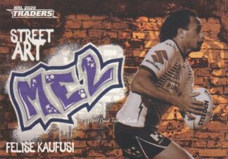 2020 NRL Traders Street Art Bronze - SABR07 Felise Kaufusi Melbourne Storm