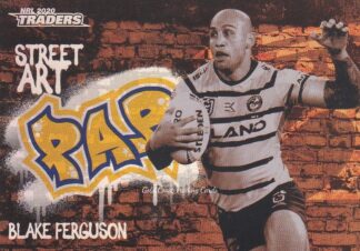 2020 NRL Traders Street Art Bronze - SABR10 Blake Ferguson Parramatta Eels