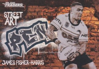 2020 NRL Traders Street Art Bronze - SABR11 James Fisher-Harris Penrith Panthers