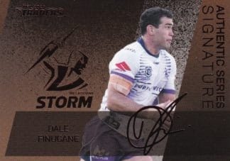 2020 NRL Traders Bronze Signature Series  - ASB07 Dale Finucane Melbourne Storm