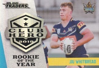 2020 NRL Traders Club Hero - CH10 Jai Whitbread Gold Coast Titans