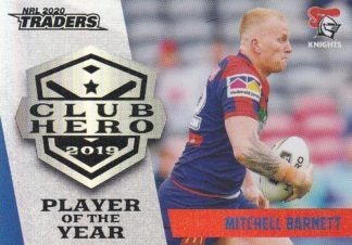2020 NRL Traders Club Hero - CH15 Mitchell Barnett Newcastle Knights