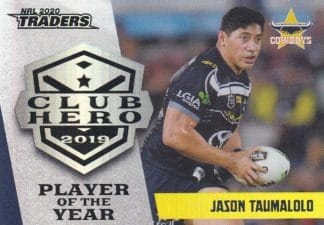 2020 NRL Traders Club Hero - CH17 Jason Taumalolo North Qld Cowboys