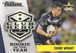 2020 NRL Traders Club Hero - CH18 Shane Wright North Qld Cowboys