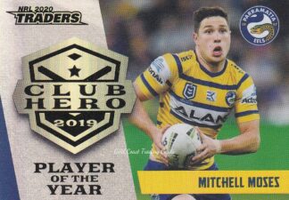 2020 NRL Traders Club Hero - CH19 Mitchell Moses Parramatta Eels