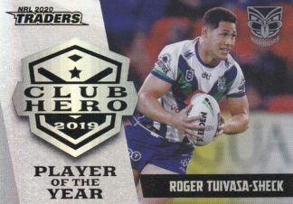 2020 NRL Traders Club Hero - CH29 Roger Tuivasa-Sheck Warriors