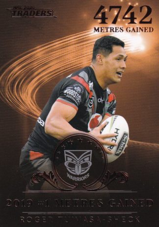 2020 NRL Traders League Leader Bronze - LLB1 Roger Tuivasa-Sheck Warriors