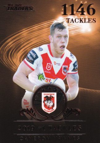 2020 NRL Traders League Leader Bronze - LLB4 Cameron McInnes St George Dragons