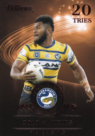 2020 NRL Traders League Leader Bronze - LLB7 Maika Sivo Parramatta Eels