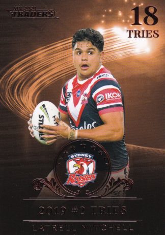 2020 NRL Traders League Leader Bronze - LLB8 Latrell Mitchell Sydney Roosters