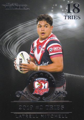 2020 NRL Traders League Leader Silver - LLS8 Latrell Mitchell Sydney Roosters
