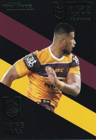 2020 NRL Traders Magic Round - MR01 Payne Haas Brisbane Broncos