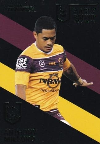2020 NRL Traders Magic Round - MR02 Anthony Milford Brisbane Broncos