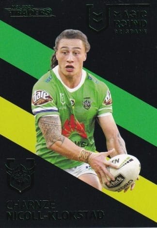 2020 NRL Traders Magic Round - MR06 Charnze Nicoll-Klokstad Canberra Raiders
