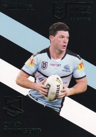 2020 NRL Traders Magic Round - MR12 Chad Townsend Cronulla Sharks