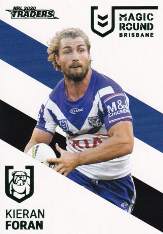 2020 NRL Traders Magic Round Parallel - MRP03 Kieran Foran Canterbury Bulldogs