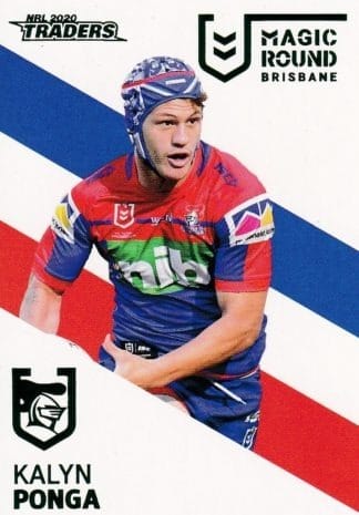 2020 NRL Traders Magic Round Parallel - MRP08 Kalyn Ponga Newcastle Knights